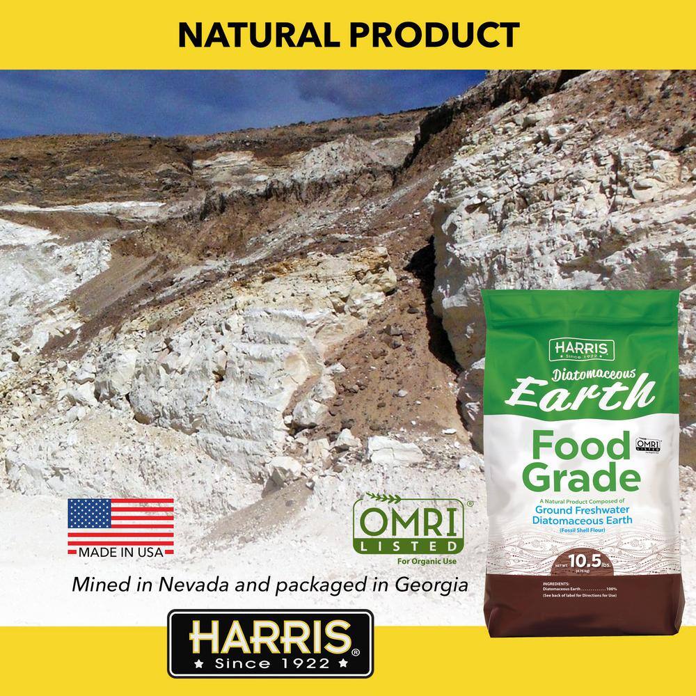 Harris 10.5 lbs. Diatomaceous Earth Food DE-FG105