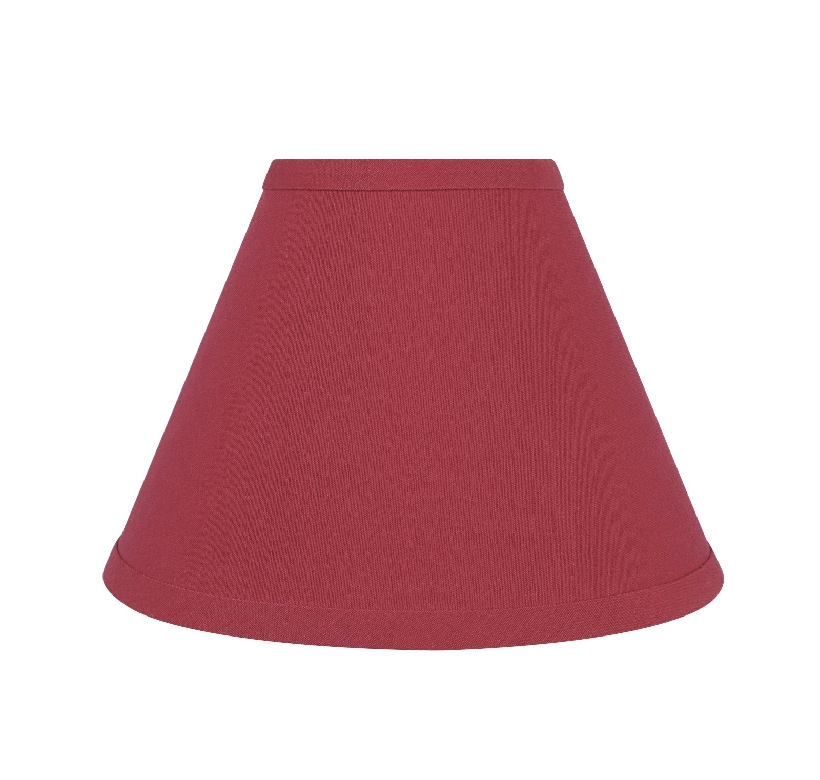 Aspen Creative 58729 Transitional Hardback Empire Shape UNO Construction Lamp Shade in Red， 9