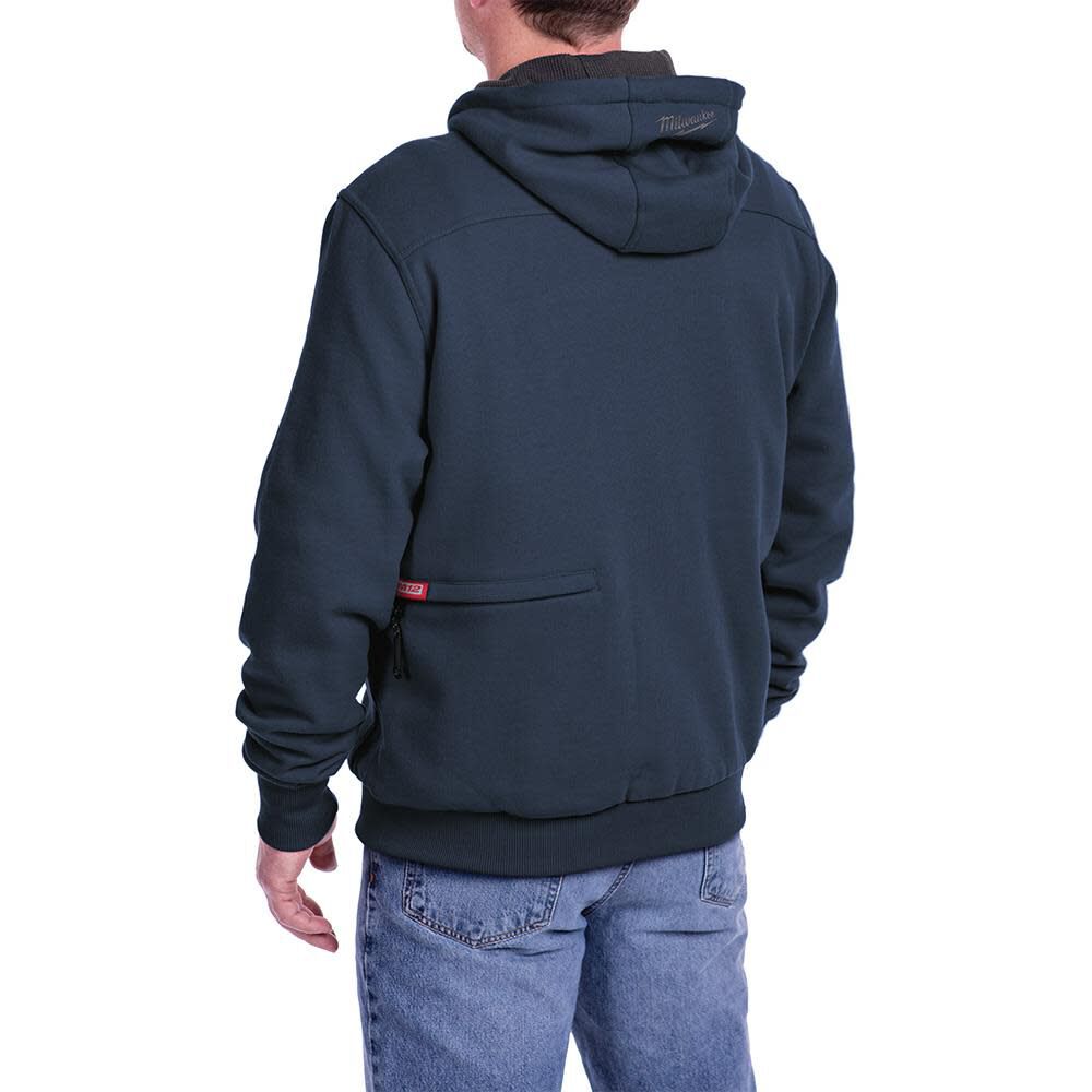 Milwaukee M12 Heated Hoodie Kit S (Navy Blue) 302BL-21S from Milwaukee