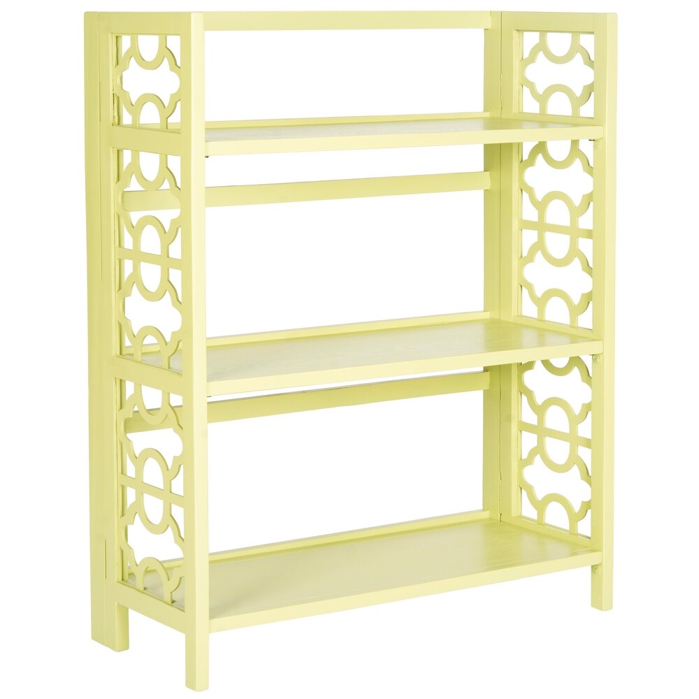 SAFAVIEH Natalie Avocado Green Low Bookcase   33.5\