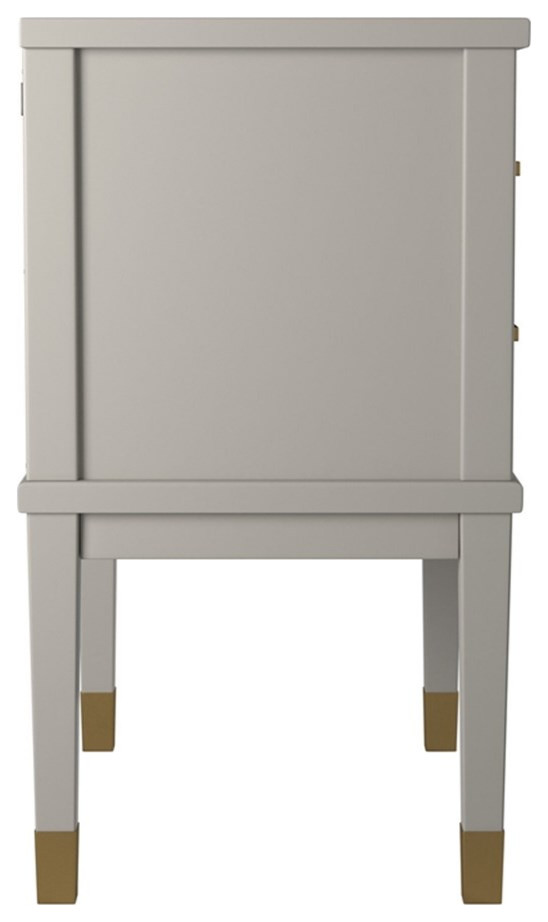 Picket House Furnishings Brody Side Table in Grey Wood   Contemporary   Side Tables And End Tables   by Homesquare  Houzz