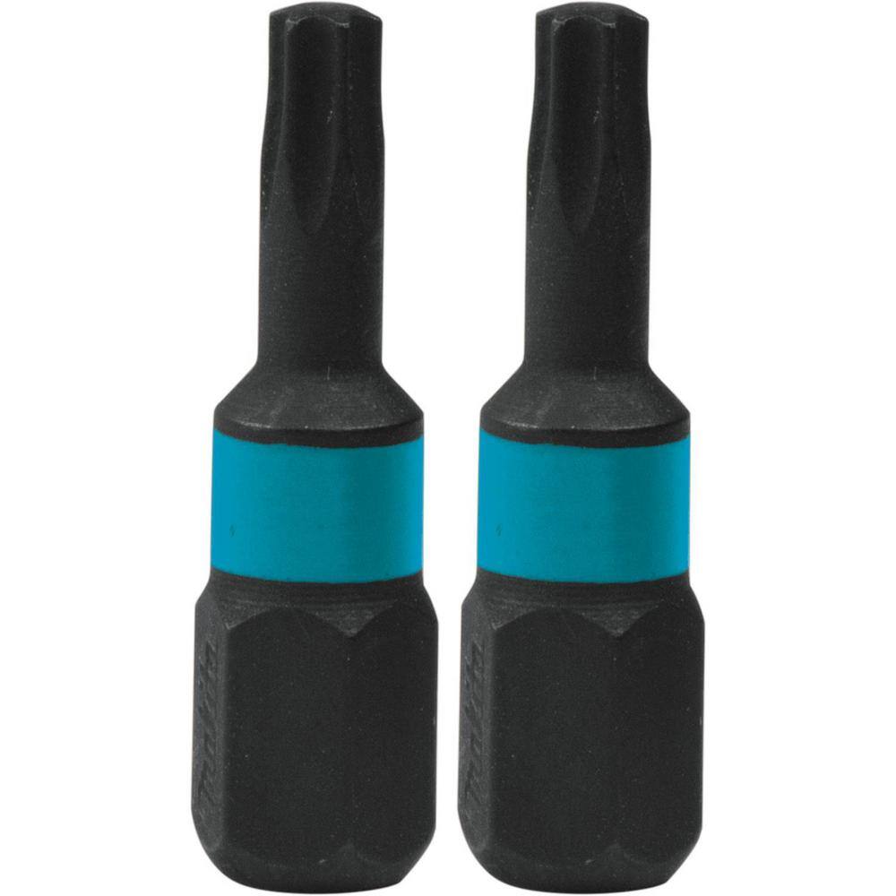 Makita ImpactX T15 Torx 1 in. Modified S2 Steel Insert Bit (2-Pack) A-96556