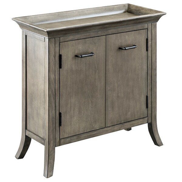 Copper Grove Dillberry Wood Cherry Foyer Cabinet