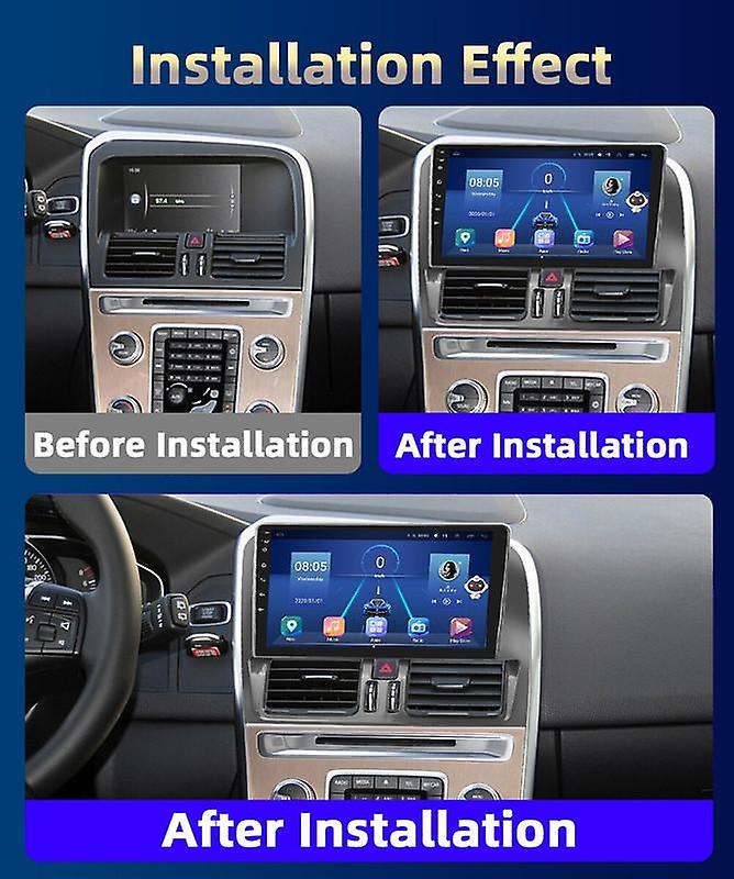 Android Carplay Car Radio For VOLVO XC60 2008-2013 2din Android Auto 4G Multimedia Navigation GPS