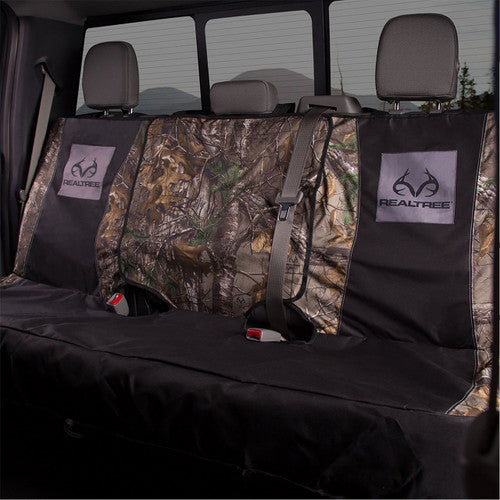 Realtree Camo Universal Full Size Bench Seat Cover for Trucks， SUVs and Cars