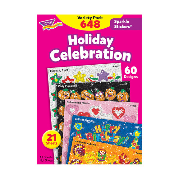 Trend Enterprises T 63903 Holiday Celebration Spar...