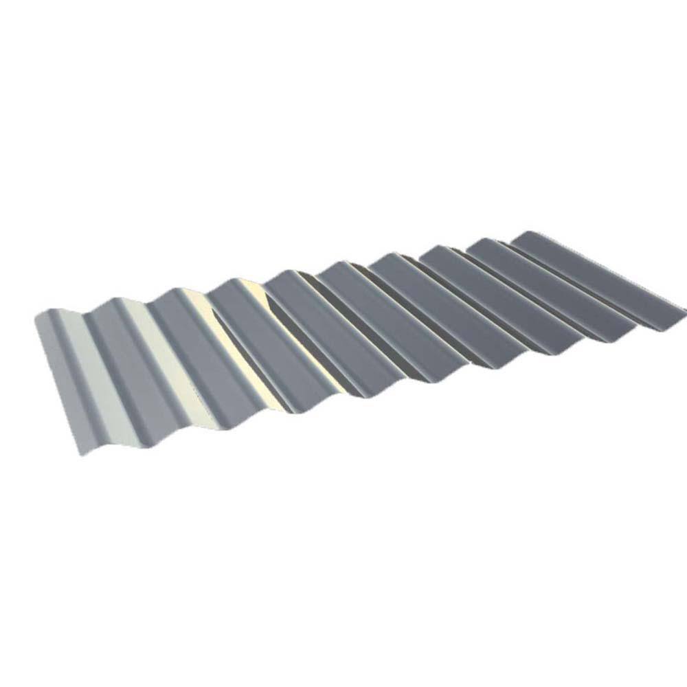 8 ft. Corrugated Galvanized Steel 29-Gauge Roof Panel