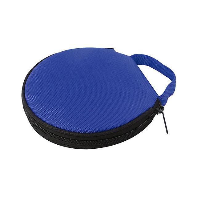 Portable CD DVD Case 20 Capacity Oxford Cloth Storage Bag Round Holder With Zipper