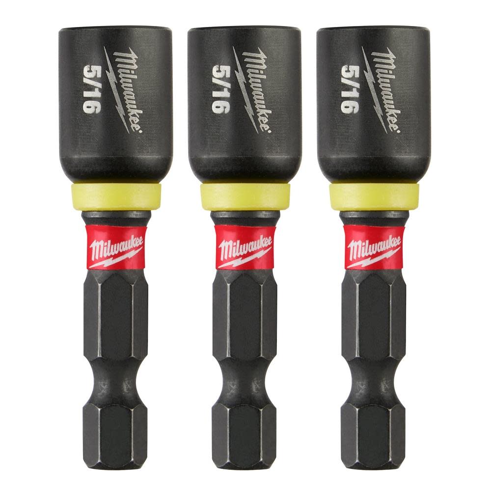 Milwaukee SHOCKWAVE 1-7/8 in. Magnetic Nut Driver 5/16 in. 49-66-4523 from Milwaukee