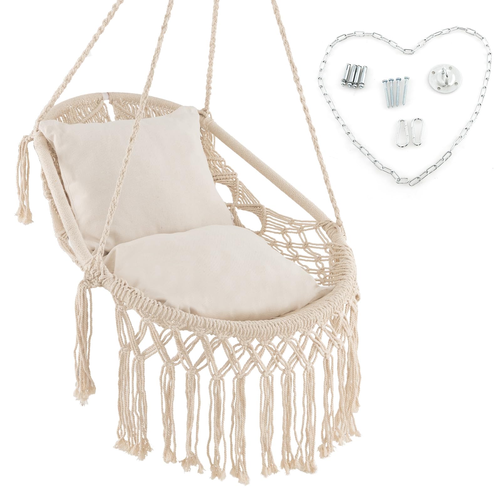 Giantex Macrame Swing Chair