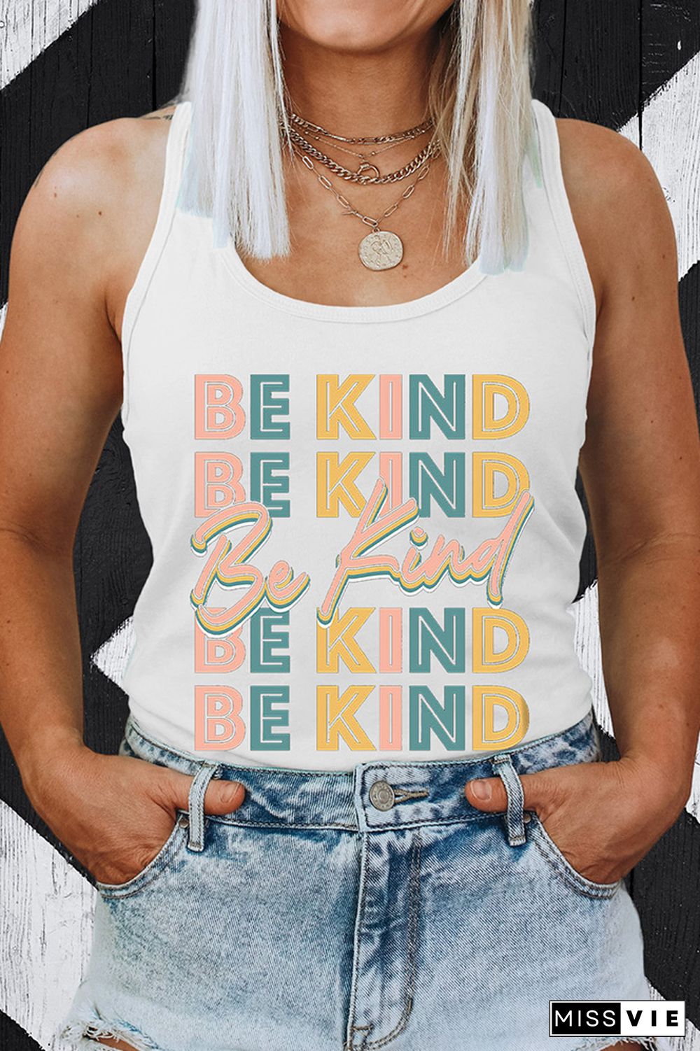 Be Kind Graphic Tank Top