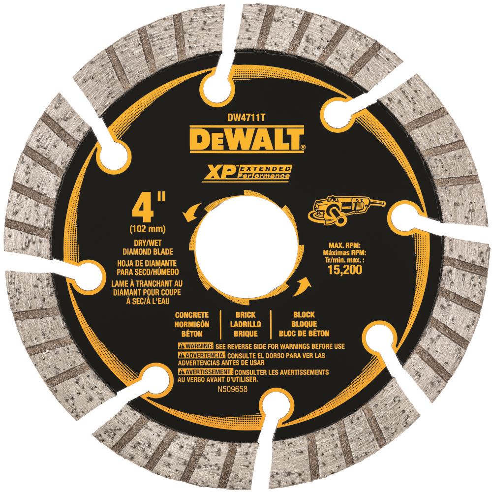 DEWALT 4IN SEGMENTED XP ALL PURPOSE DW4711T from DEWALT