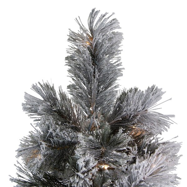 7.5' PreLit Full Black Spruce Artificial Christmas Tree