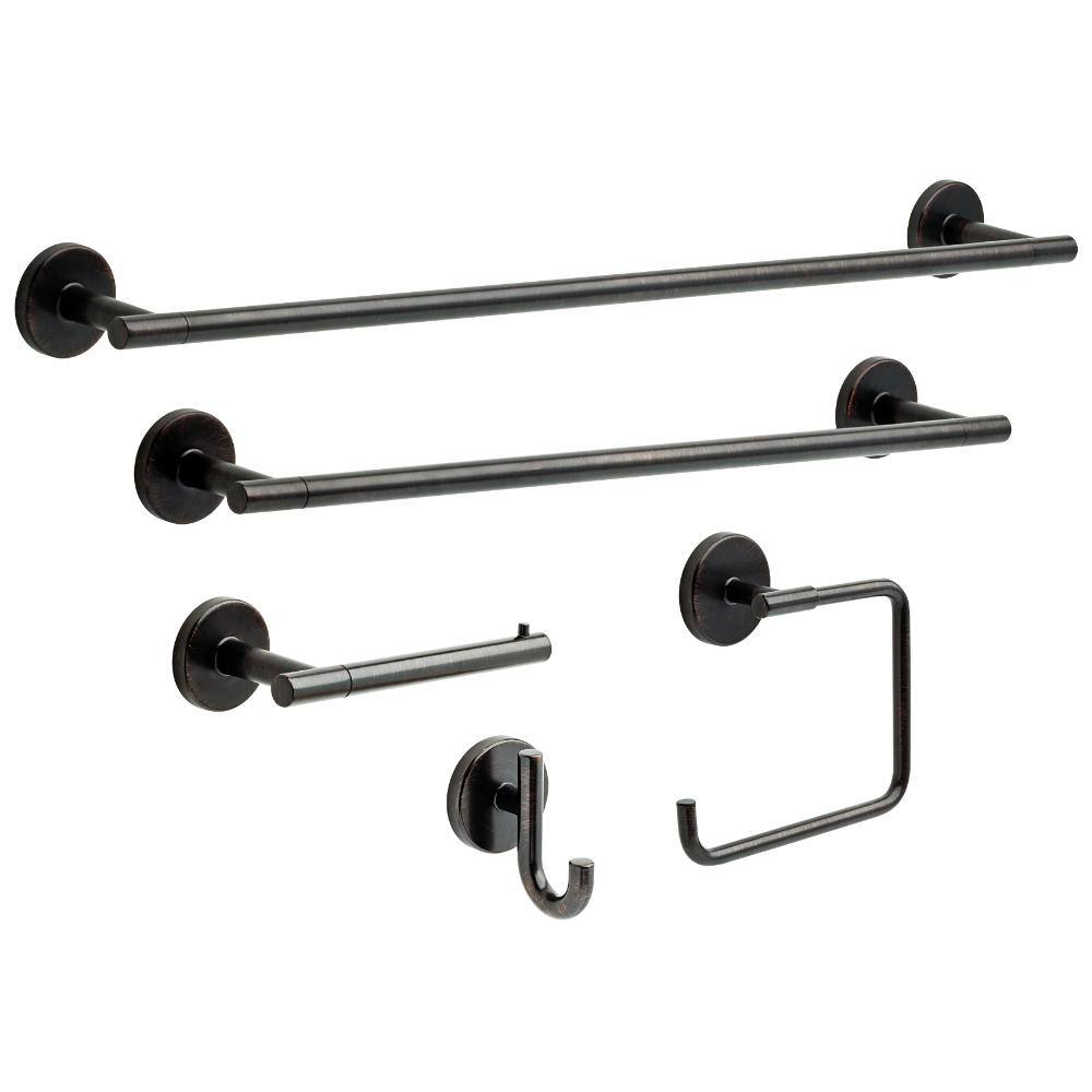 Delta Trinsic 30 in. Towel Bar in Venetian Bronze 75930-RB