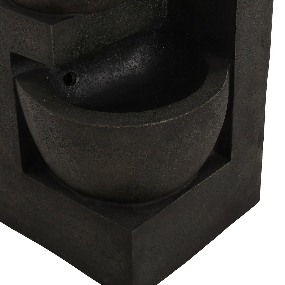 Ascot Outdoor Tier Fountain Outdoor 3 by Christopher Knight Home