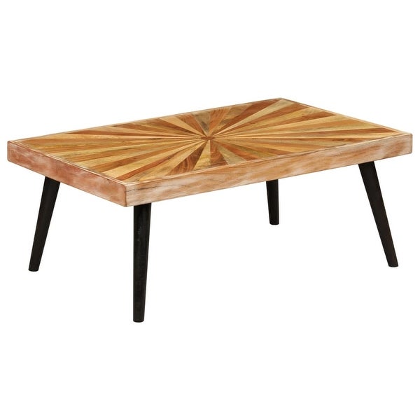 vidaXL Coffee Table Solid Mango Wood 35.4