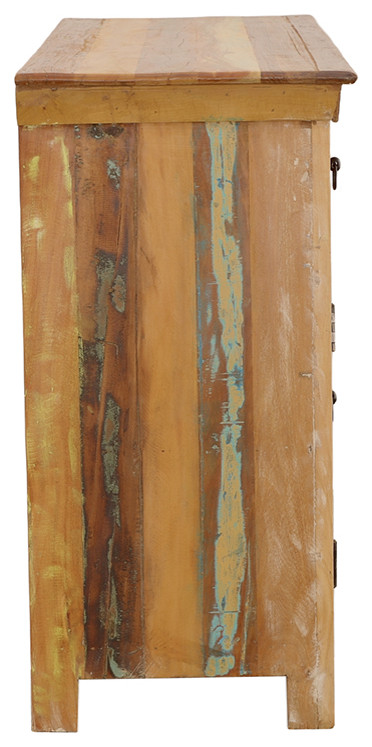 Henry 3 door Accent Cabinet Reclaimed Wood   Modern   Accent Chests And Cabinets   by Modon  Houzz