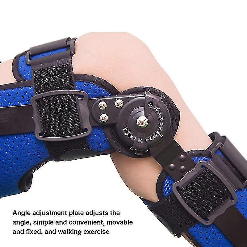 Knee Joint Brace Support Adjustable Breathable Knee Stabilizer Leg Protector Knee Sprain Fixed Strap