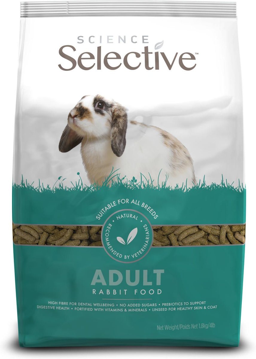 Science Selective Adult Rabbit Food， 8.8-lb bag