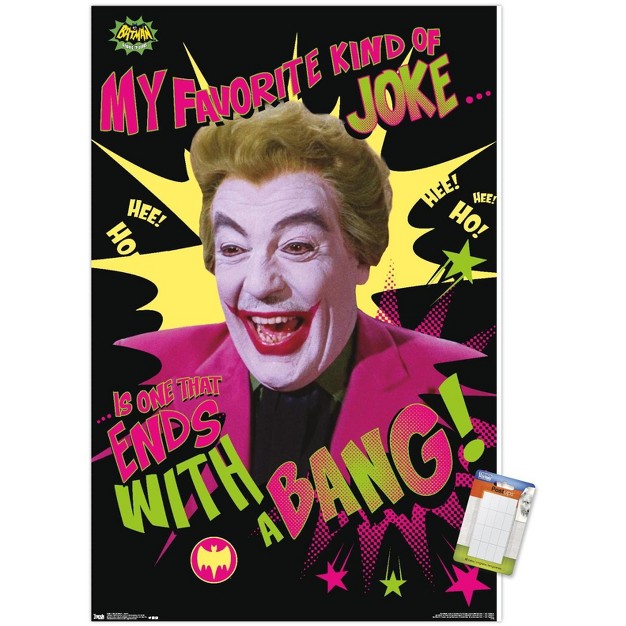 Trends International Dc Comics Tv Batman Tv Series Joker Unframed Wall Poster Prints