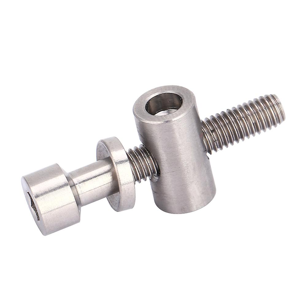 M5x30/35/40mm Titanium Alloy Bicycle Seatpost Fixed Bolt Round Head Screw (titanium M5x30)