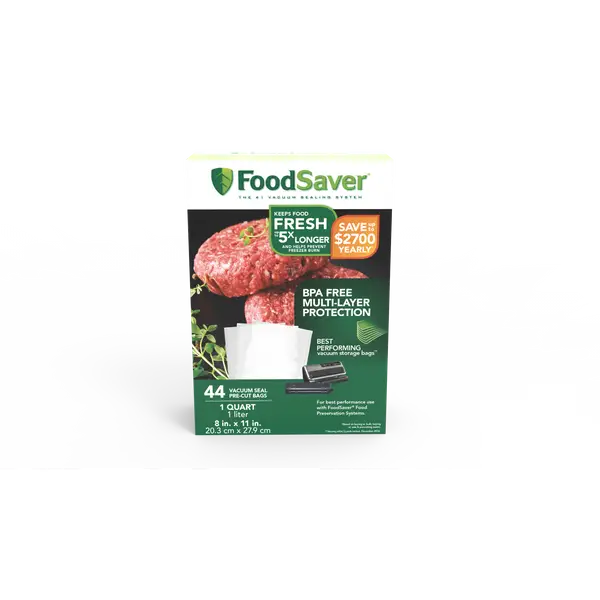 FoodSaver Quart Size Vacuum Sealer Bags