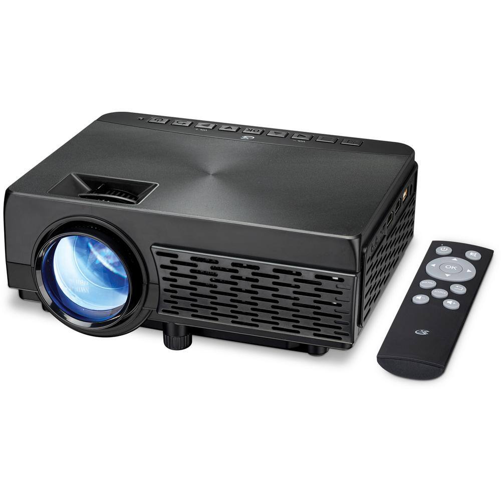 GPX 800 x 480 Mini Projector with Bluetooth and 2000 Lumens PJ300B