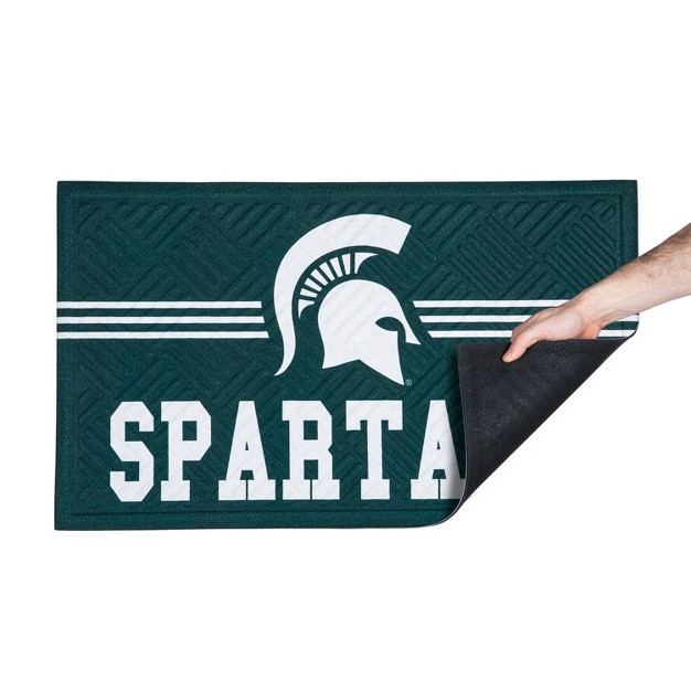 Embossed Mat Cross Hatch Michigan State University