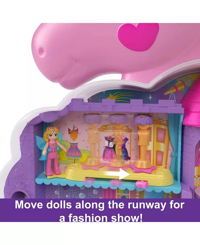 Polly Pocket Rainbow Unicorn Salon