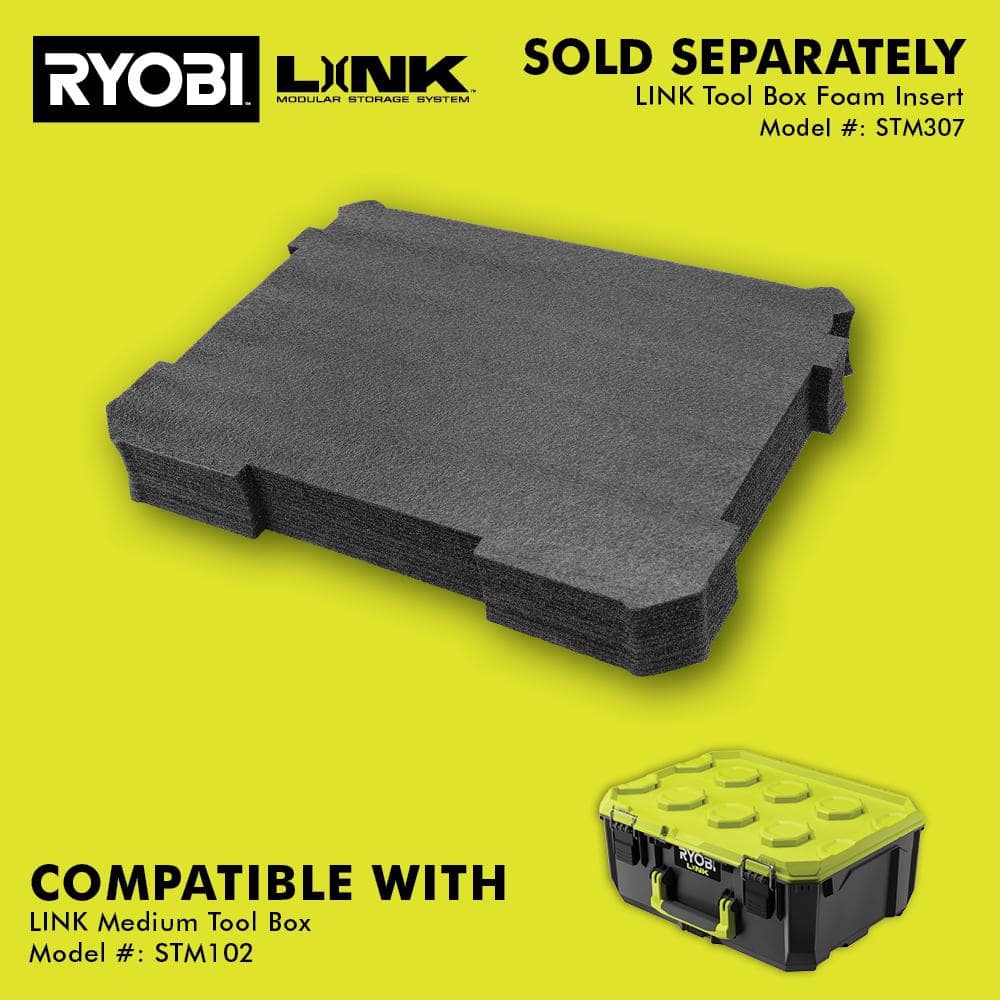 RYOBI STM102 LINK Medium Tool Box