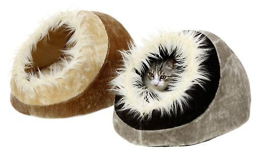 Karlie Flamingo Cave Bed With Fur (Cats ， Bedding ， Igloos)