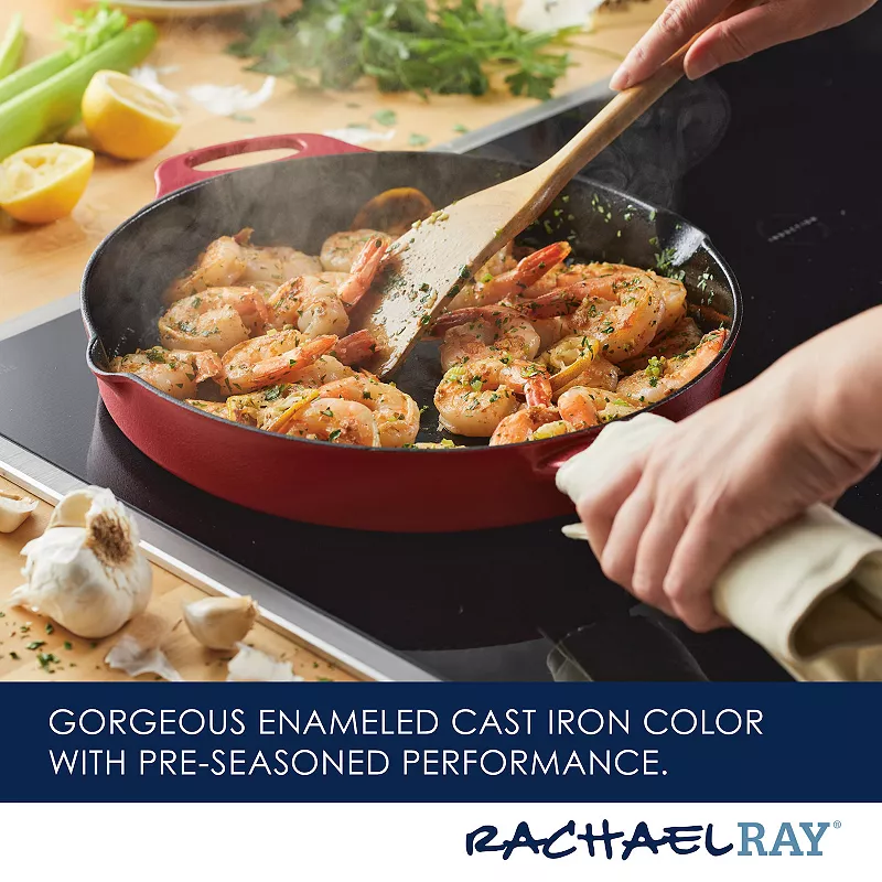 Rachael Ray NITRO 12-in. Cast-Iron Skillet