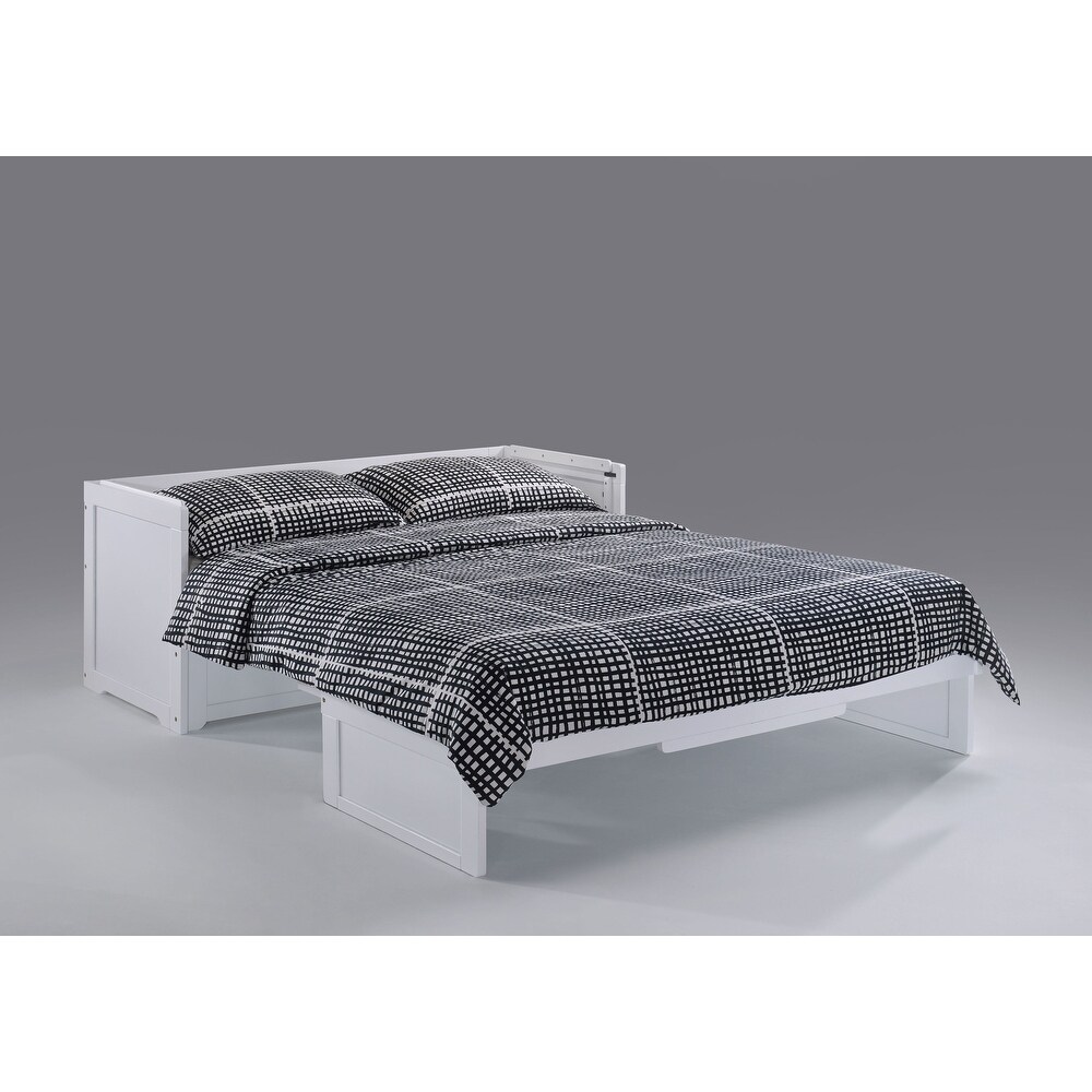 Night And Day Furniture Kobe Full size Futon Frame with 7 inch Mattress