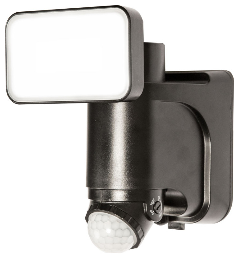 Heath Zenith HZ 7162 1 Light 7 quotW Integrated LED Outdoor Single   Transitional   Outdoor Flood And Spot Lights   by Buildcom  Houzz