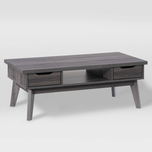 Hollywood Coffee Table Dark Gray Corliving