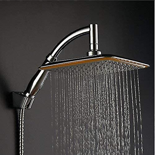 360 Swivel 9 Inch Square Rainfall Overhead Shower