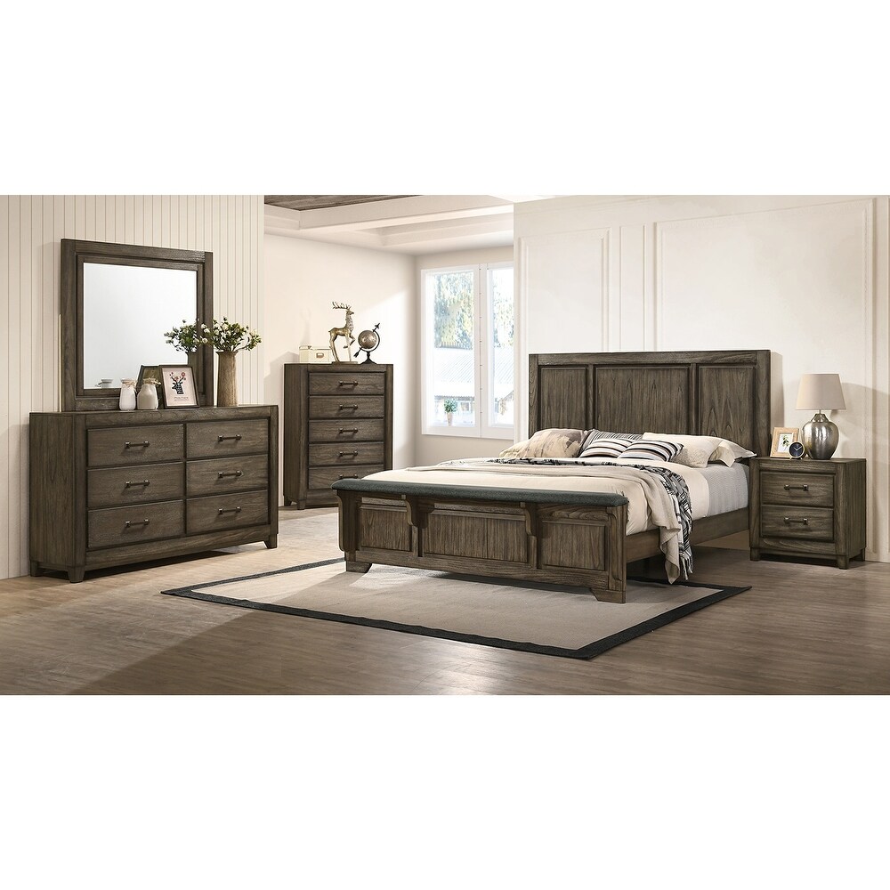 New Classic Furniture Blanton 4 piece Bedroom Set with Chest