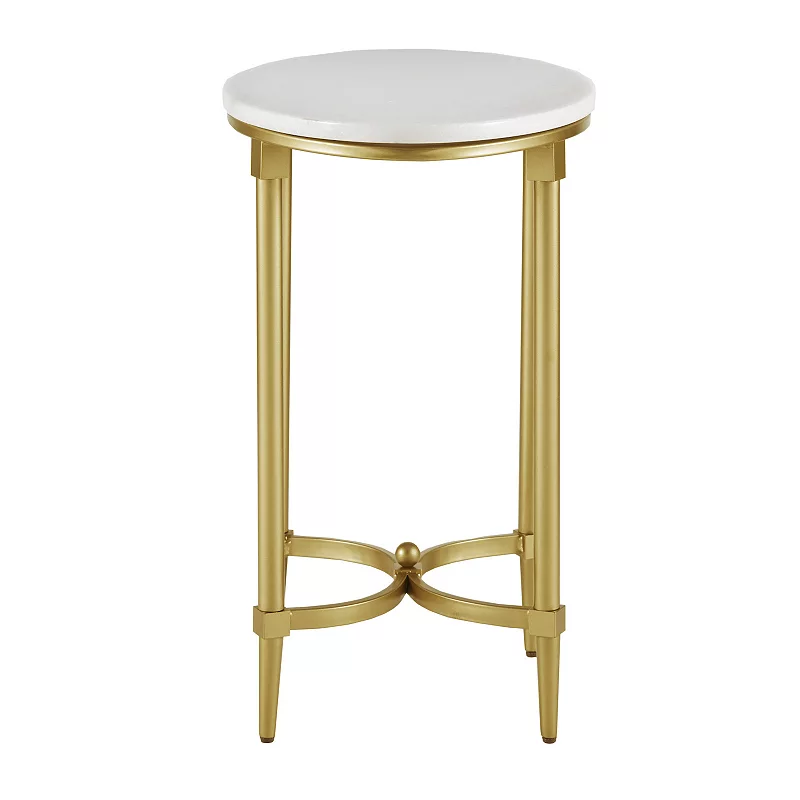 Madison Park Signature Faux Marble End table