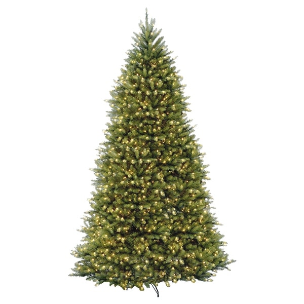 National Tree Dunhill 10 ft. Fir Tree with Clear Lights