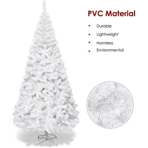 6ft Artificial Christmas Tree with 650 PVC Branch Tips