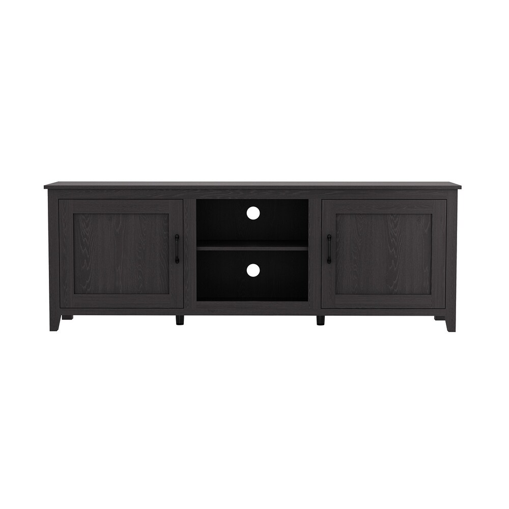 2 Doors Storage Media Console TV Stand up to 60 inches