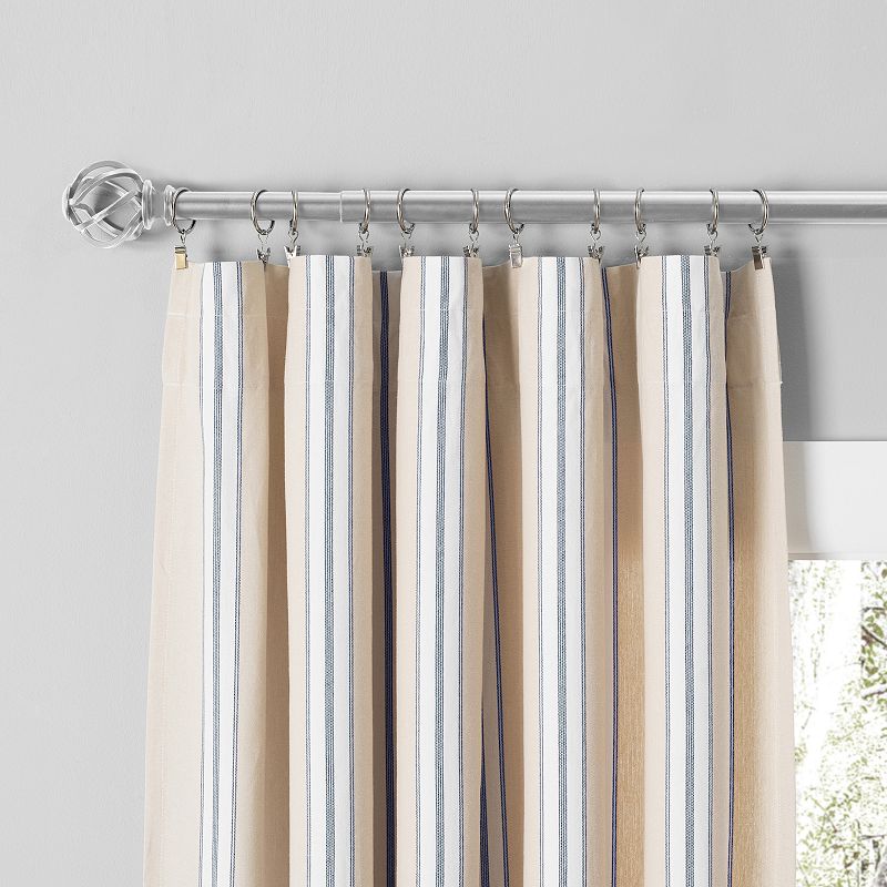 Provence Rod Pocket Pair W/tie Backs Curtains