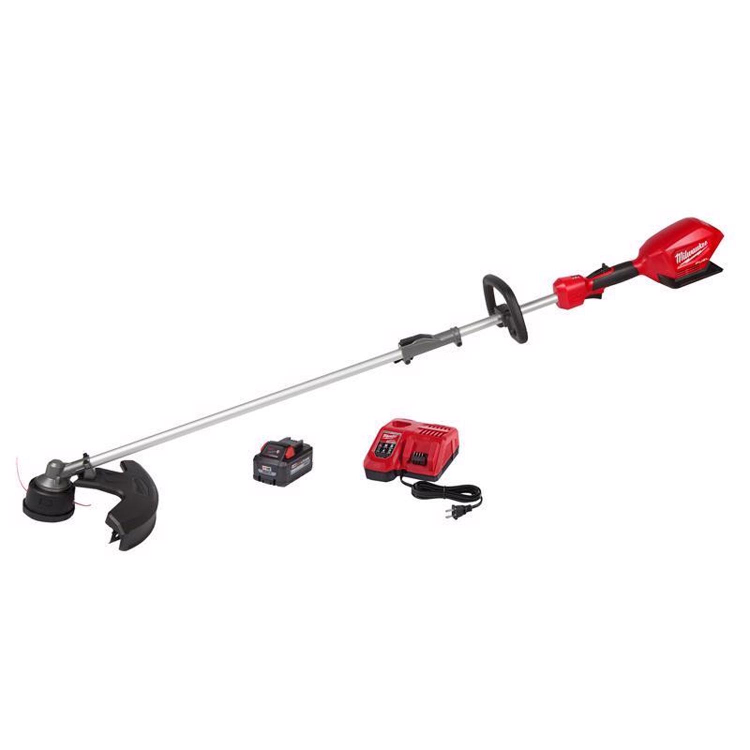 MW M18 FUEL Quik-Lok 2825-21ST 16 in. 18 V Battery String Trimmer Kit (Battery \u0026 Charger)