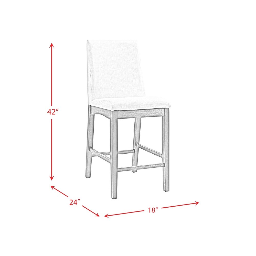 Picket House Furnishings Simms 5PC Round Counter Height Dining Set