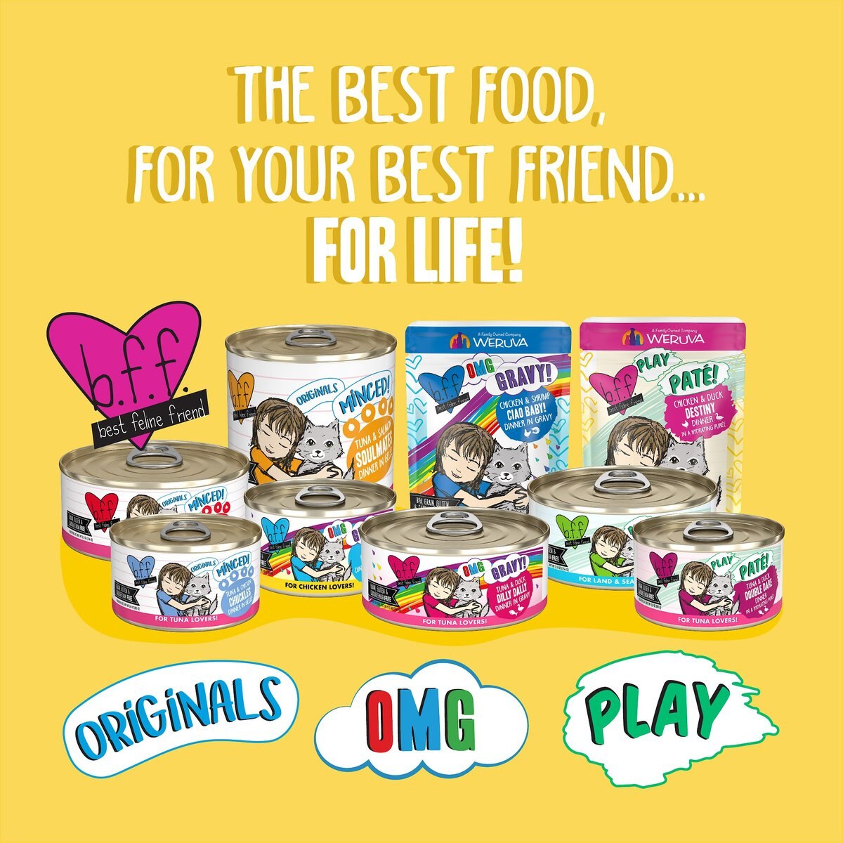 BFF Play Pate Lovers Chicken Checkmate Wet Cat Food