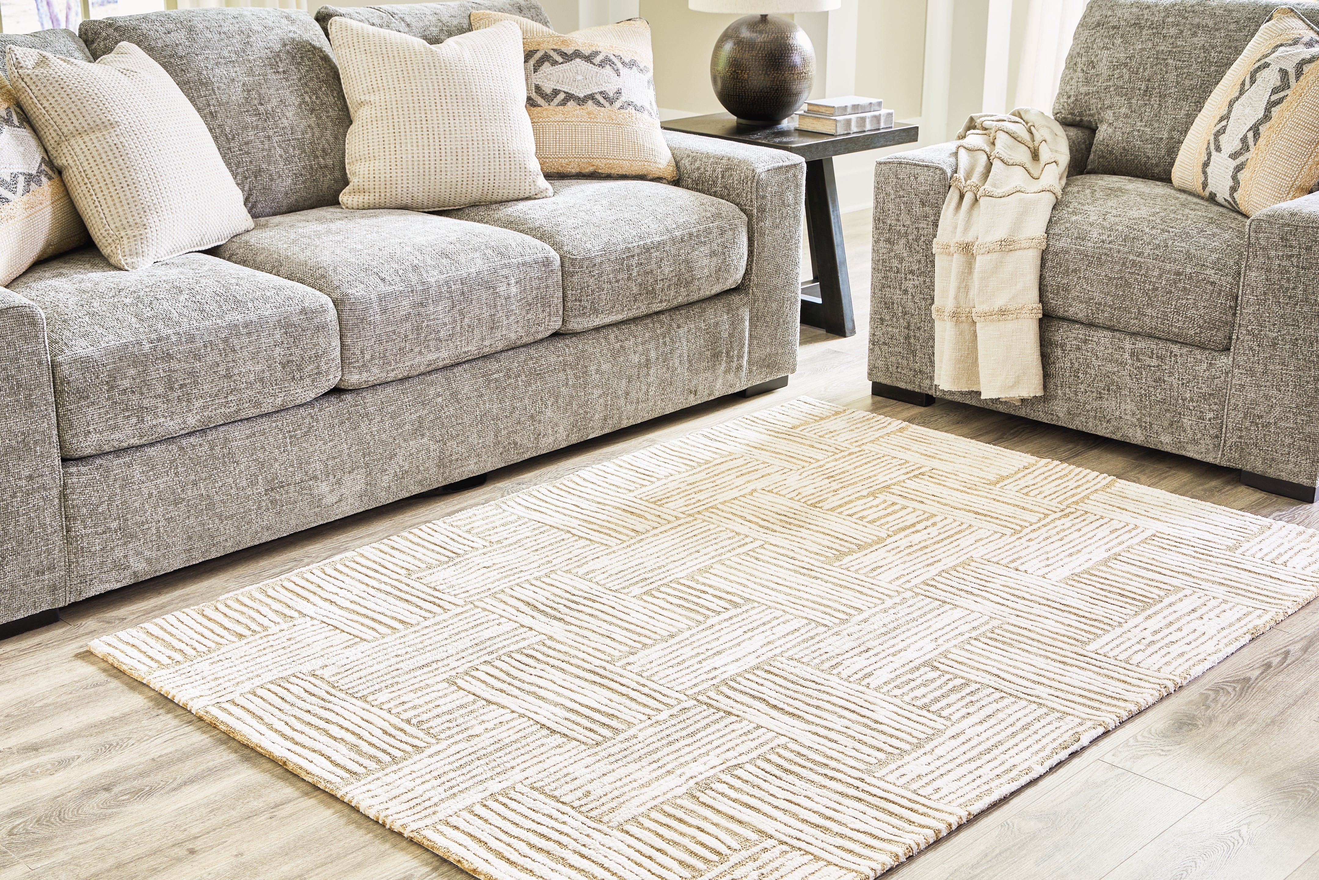 (Online Special Price) Adanmund Beige/Caramel 5 x 7 Rug