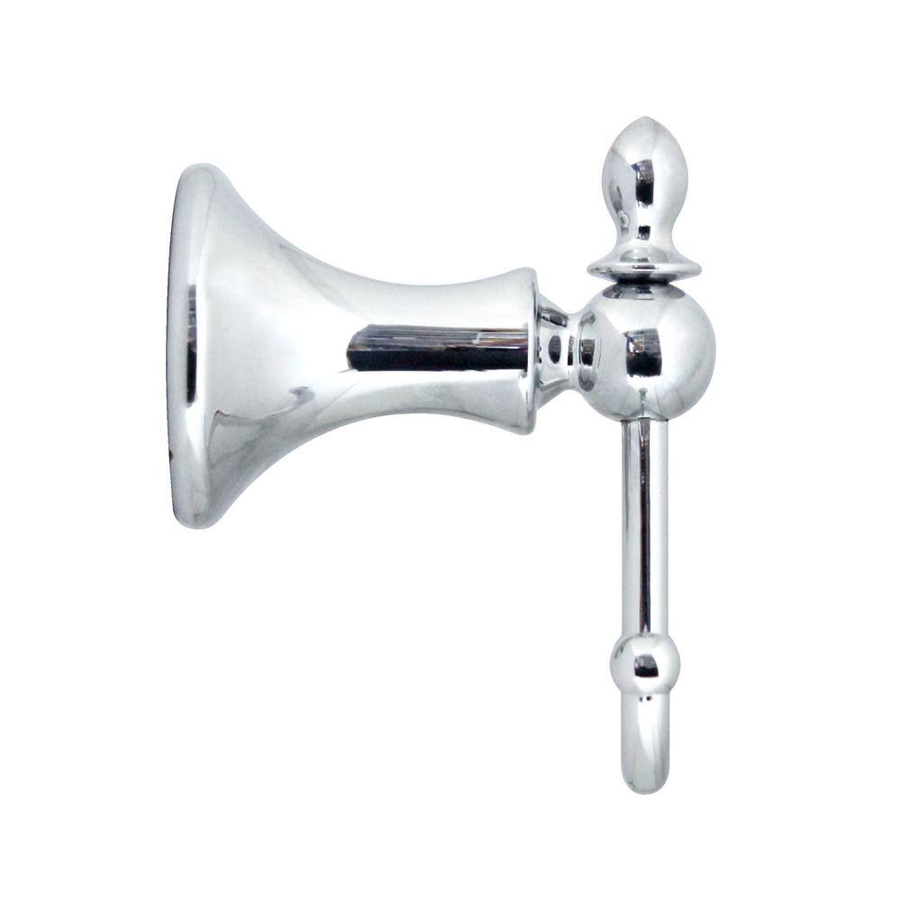 MODONA ANTICA Double Robe and Towel Hook in Polished Chrome 4054-PC