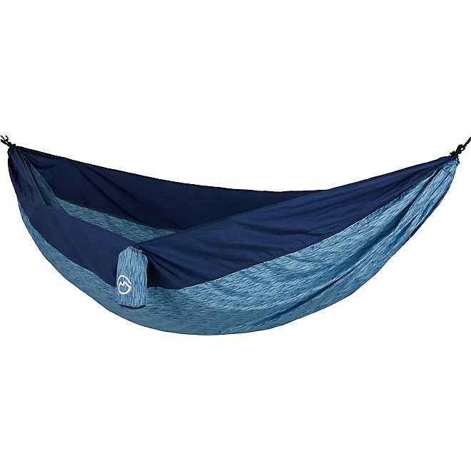 Magellan Outdoors Lightweight Double Nylon Hammock with Suspension Straps