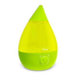 Crane 1 Gal. Drop Ultrasonic Cool Mist Humidifier for Medium to Large Rooms up to 500 sq. ft. - Green EE-5301G