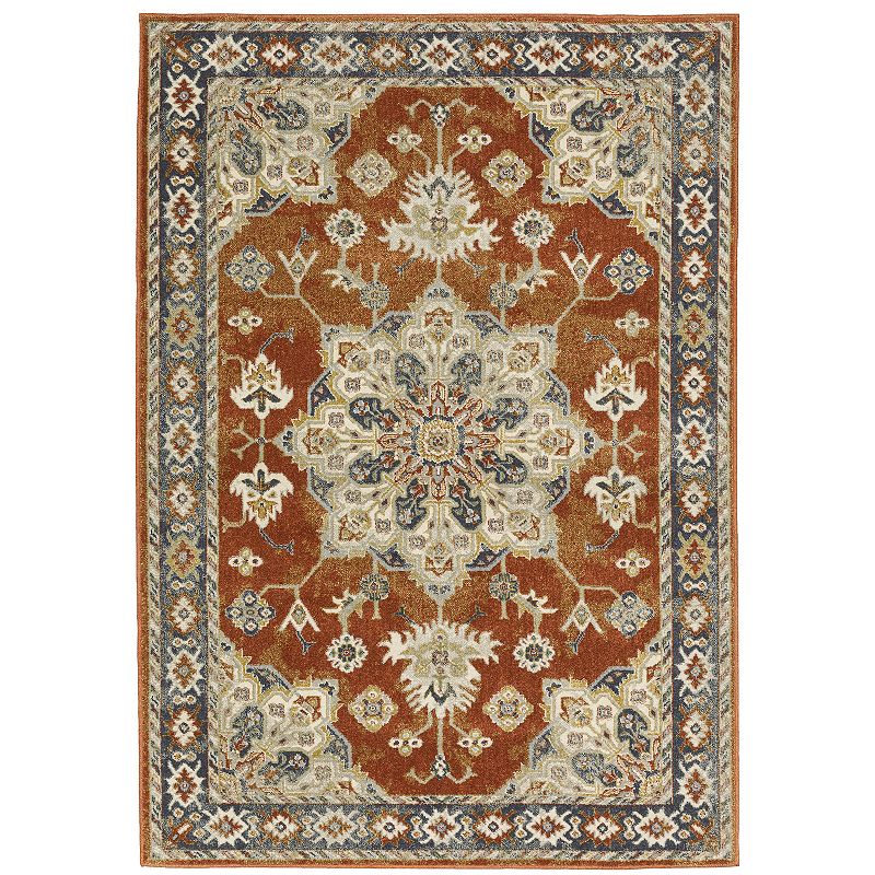 StyleHaven Bassel Center Medallion Area Rug